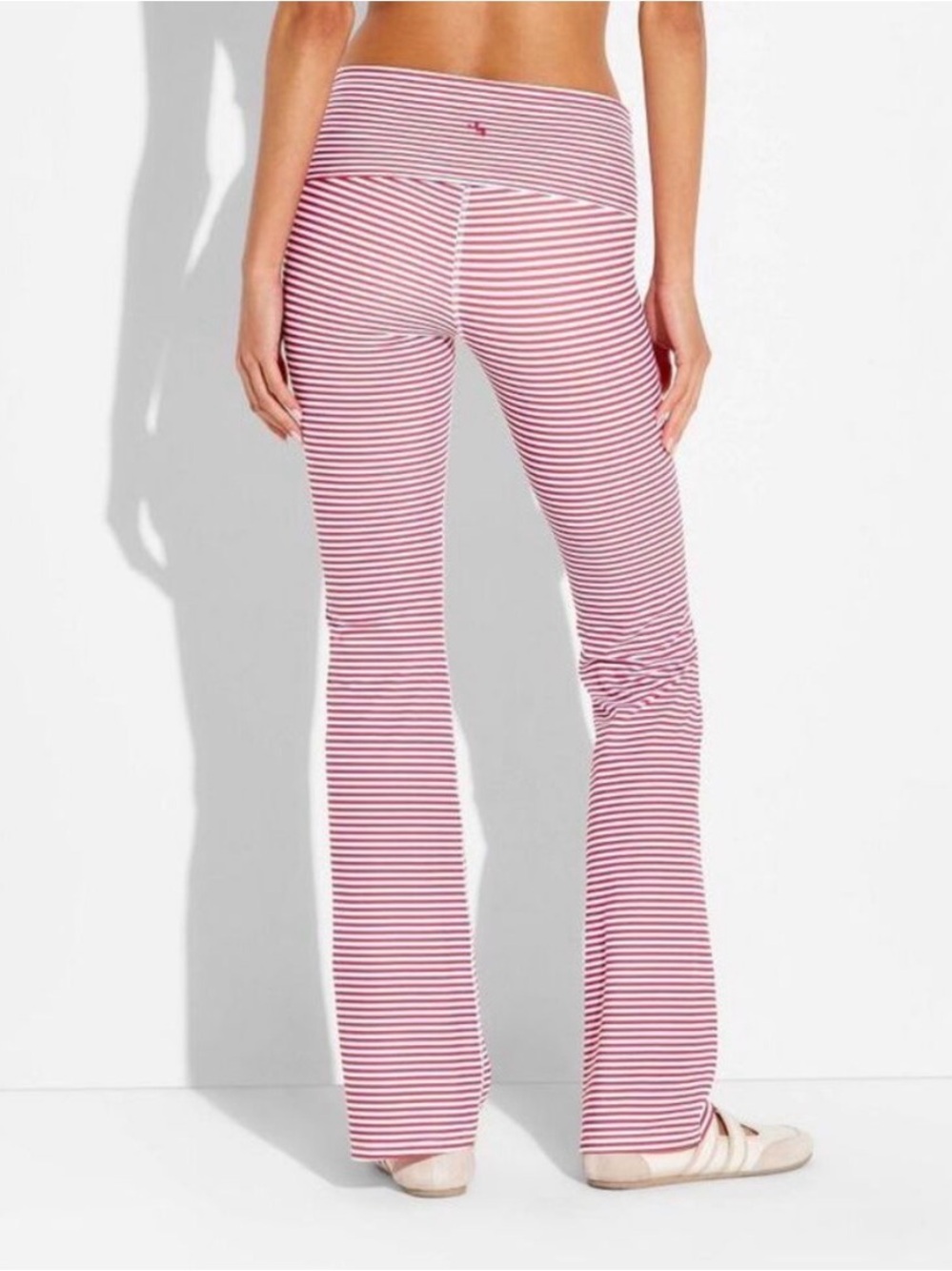 JoyLab Red and White Striped Pants